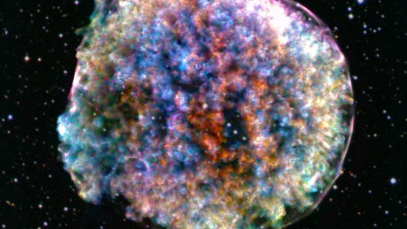 NASA, Bir Yıldızın Ölümünün Ardından Kalan Muhteşem Görüntüyü Yayınladı