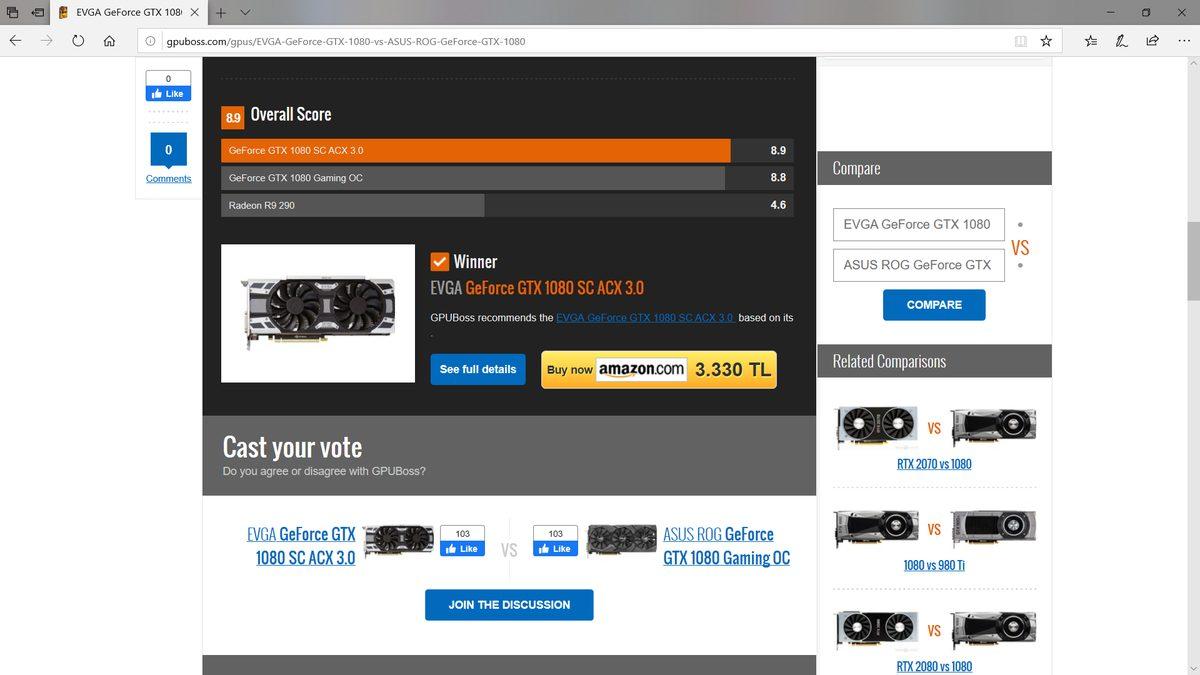 Ekran Kartı Karşılaştırma Nasıl Yapılır?