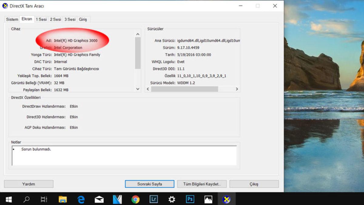 Ekran Kartı Özellikleri Nasıl Öğrenilir?