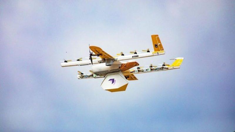 Amerika’nın İlk Ticari Drone ile Teslimat Servisi Hizmet Vermeye Başladı