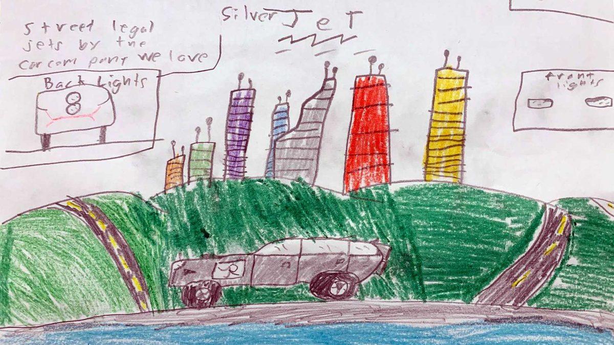 Rolls-Royce, 8 Yaşındaki Çocuğun Elle Çizdiği Otomobili 3D Konsepte Dönüştürdü