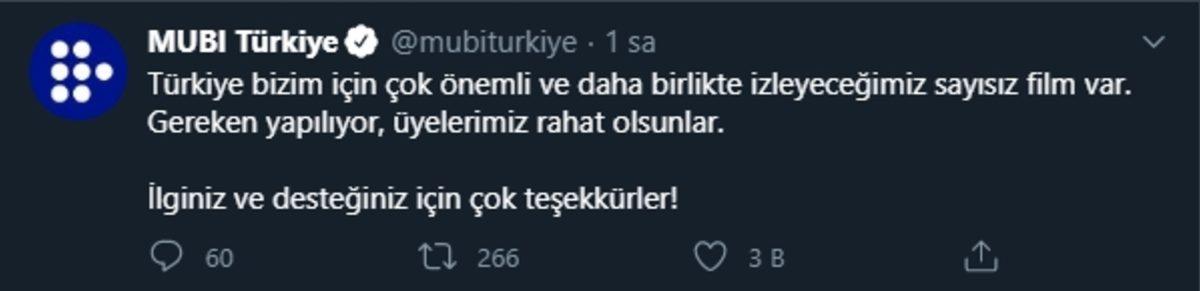 MUBİ Türkiye’den Üyelerini Rahatlatan Açıklama: Daha İzleyeceğimiz Çok Film Var