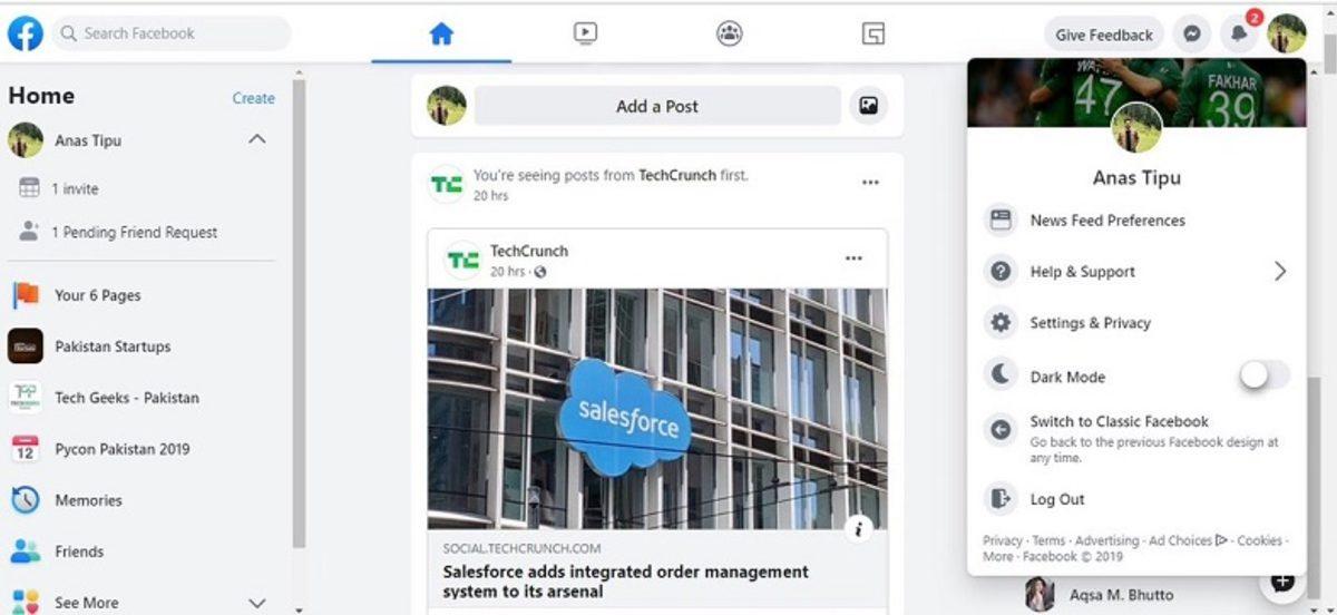 Facebook, Karanlık Modu Test Ediyor: İşte Ekran Görüntüleri