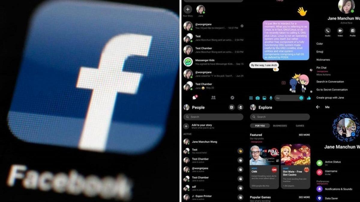 Facebook, Karanlık Modu Test Ediyor: İşte Ekran Görüntüleri