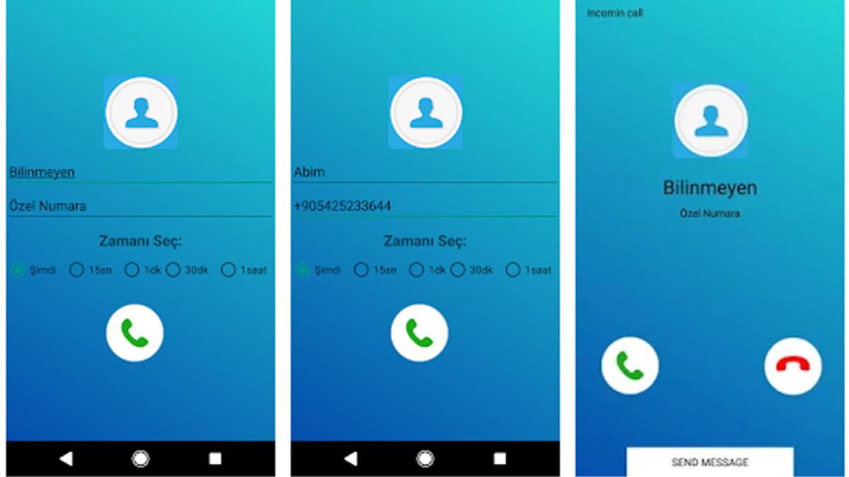 Sahte Arama Yaparak Ortamdan Sıvışmanızı Sağlayan Uygulamalar