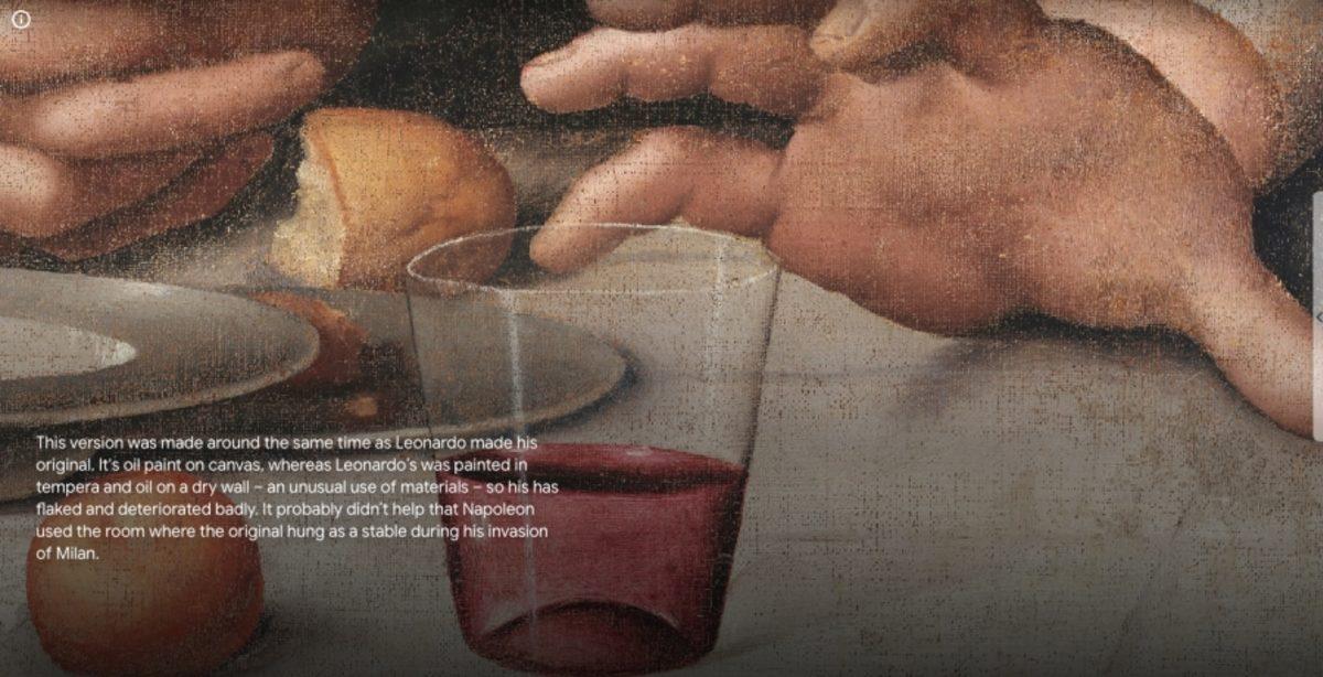 Google, Son Akşam Yemeği Tablosunun Yüksek Çözünürlüklü Dijital Kopyasını Yayınladı