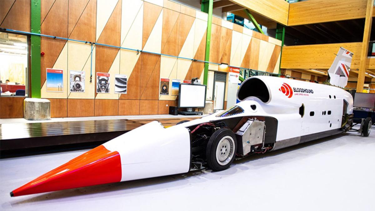 Dünyanın En Hızlı Kara Aracı Olacak Bloodhound Hız Testine Girecek