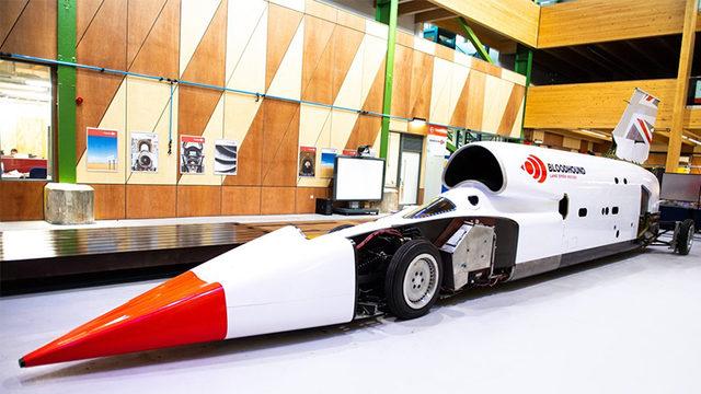 Dünyanın En Hızlı Kara Aracı Olacak Bloodhound Hız Testine Girecek