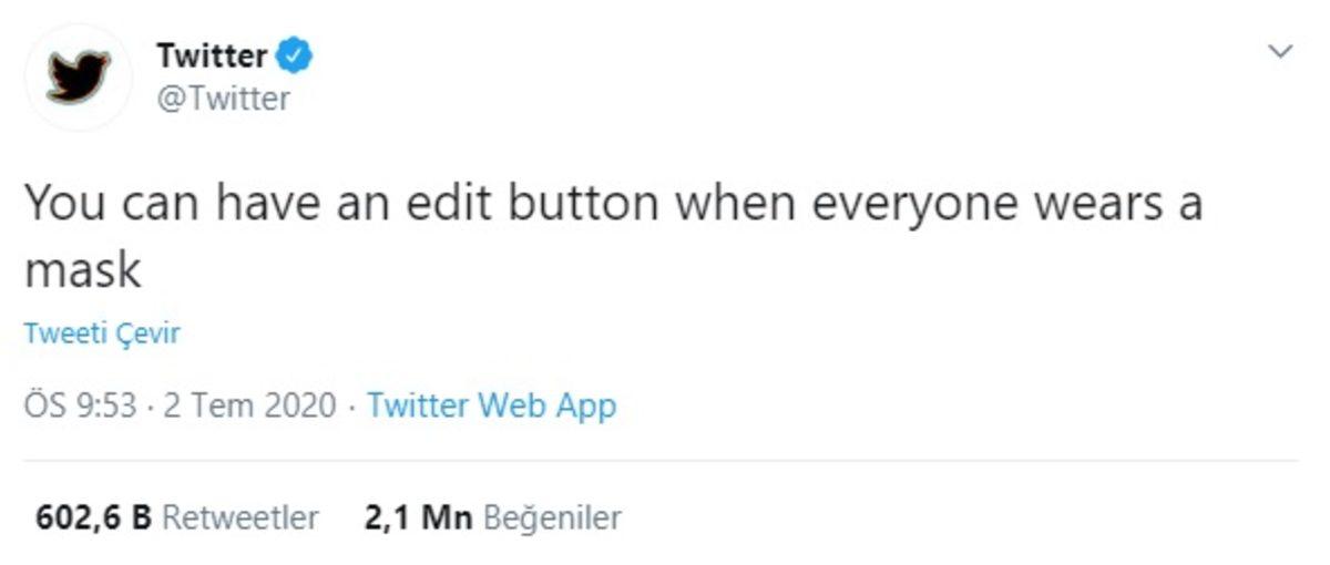 Twitter, Tweet Düzenleme Butonunu Getirecek (Ama Bir Şartla)