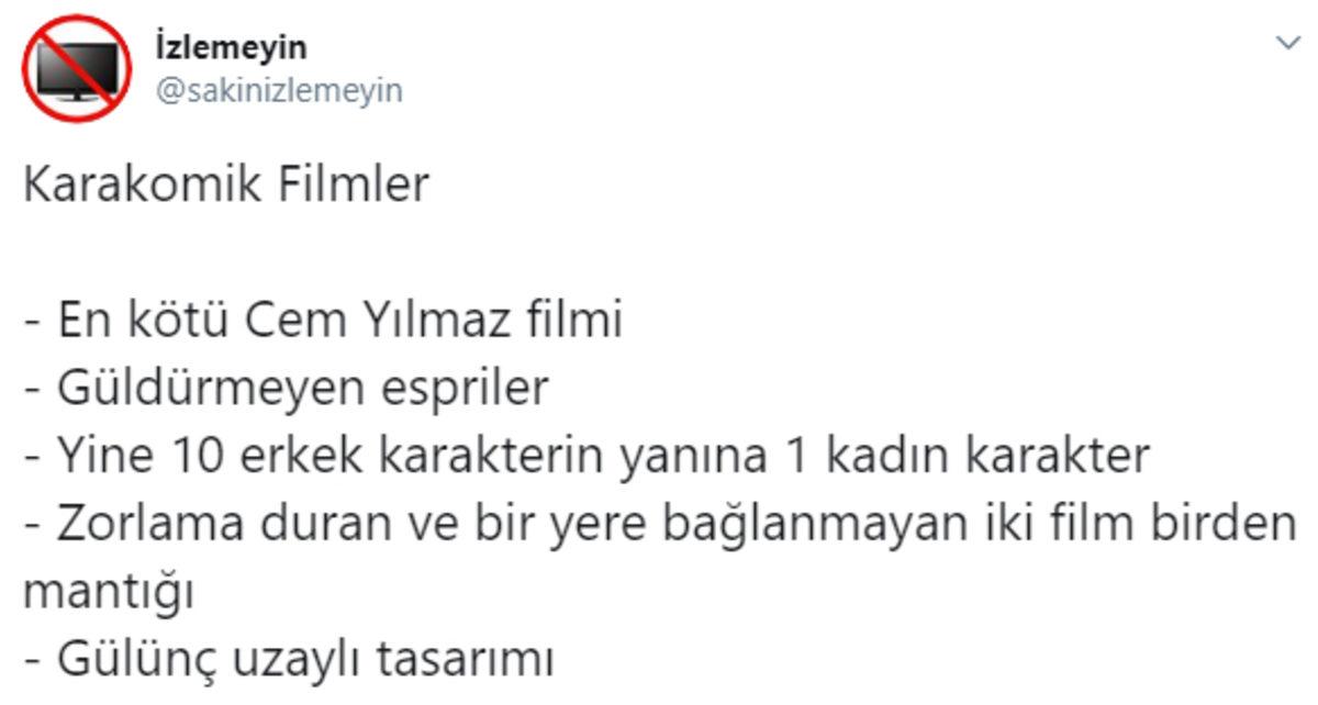 Karakomik Filmler, Cem Yılmaz’ın En Başarısız Açılış Yapan 2. Filmi Oldu