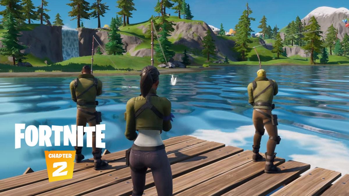 Fortnite: Chapter 2’de Balık Tutarken, Oyunun En Güçlü Silahını Yakalayabilirsiniz