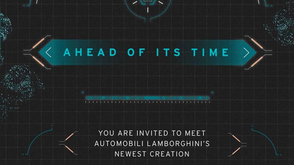 Lamborghini, Çarşamba Günü ’Zamanının Ötesinde’ Bir Şey Tanıtacağını Duyurdu