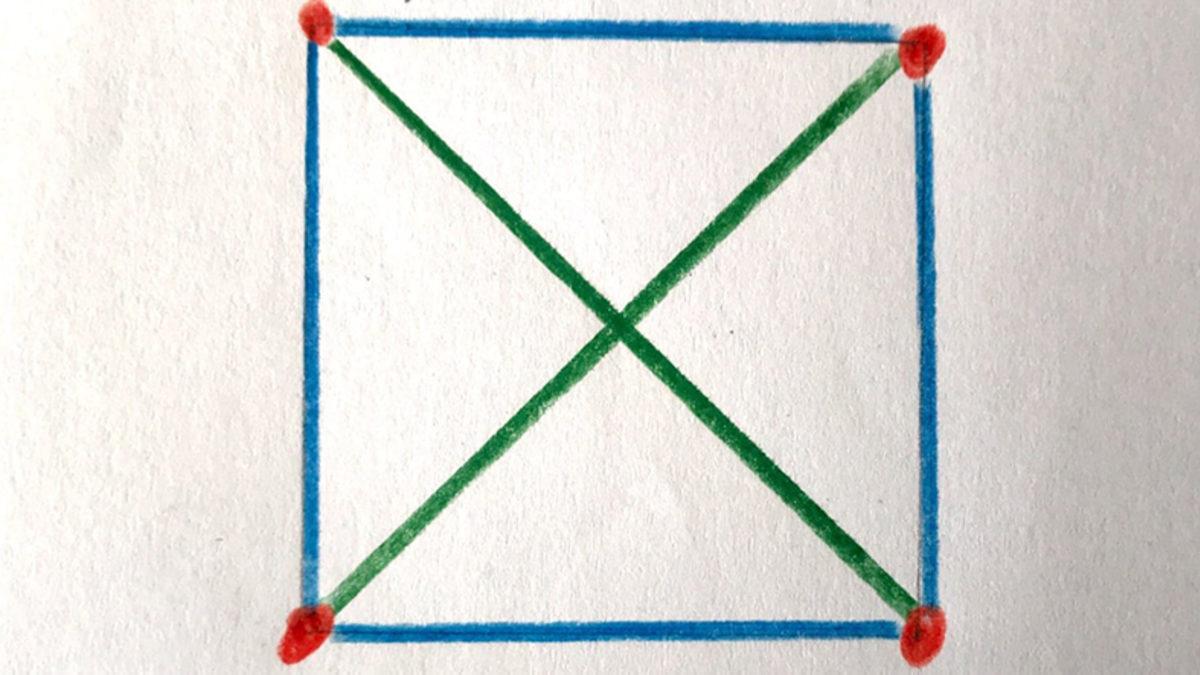 Şu Sıralar İnternette Dolanan 4 Noktalı Bu Bulmacayı Çözebilir misiniz?