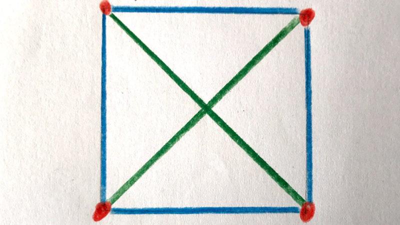 Şu Sıralar İnternette Dolanan 4 Noktalı Bu Bulmacayı Çözebilir misiniz?