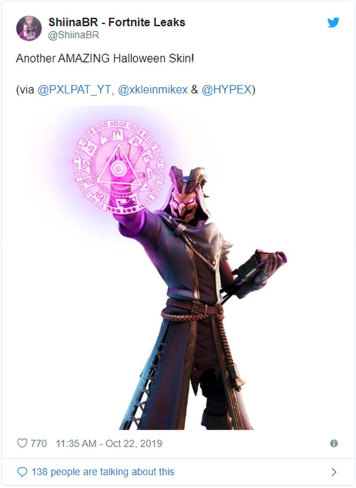 Fortnite 2. Bölüm’ün Cadılar Bayramı Kostümleri Ortaya Çıktı