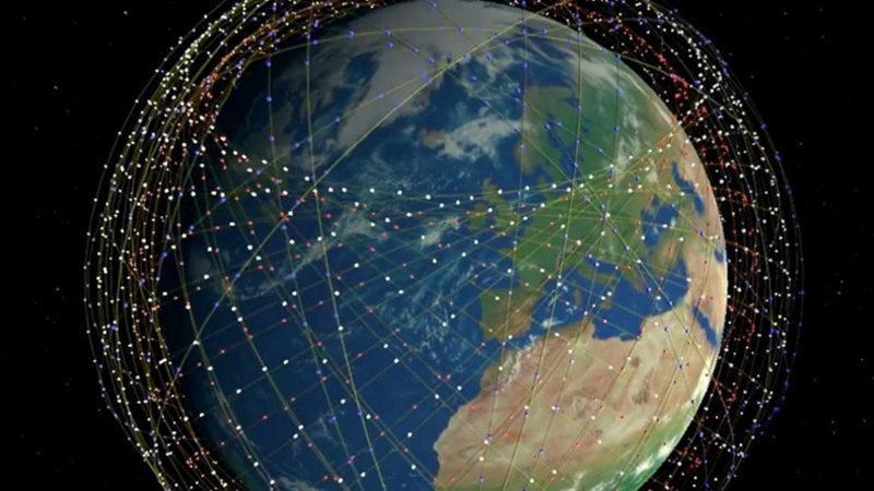 SpaceX CEO’su Elon Musk, Starlink Uyduları Üzerinden Tweet Attı