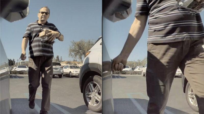 Tesla Model 3’ün Gözcü Modu Özelliği, Bir Adamın Vandallığını Saniye Saniye Kaydetti