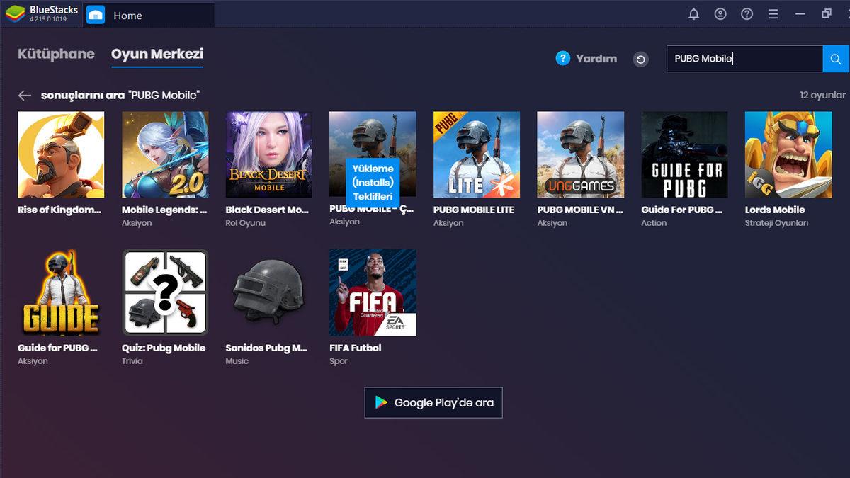 Bilgisayarda Android Oyun ve Uygulamalarını Çalıştıran BlueStacks Nasıl Kullanılır?