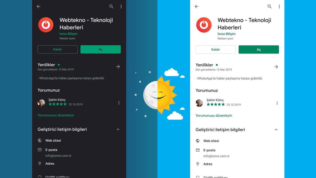 Android Karanlık Mod Nasıl Kullanılır?