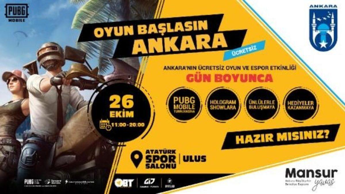 Ankara Büyükşehir Belediyesi’nden PUBG Mobile Duyurusu