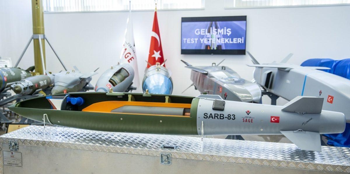 Delici Başlıklı Yerli Uçak Bombası SARB-83 Seri Üretime Hazır