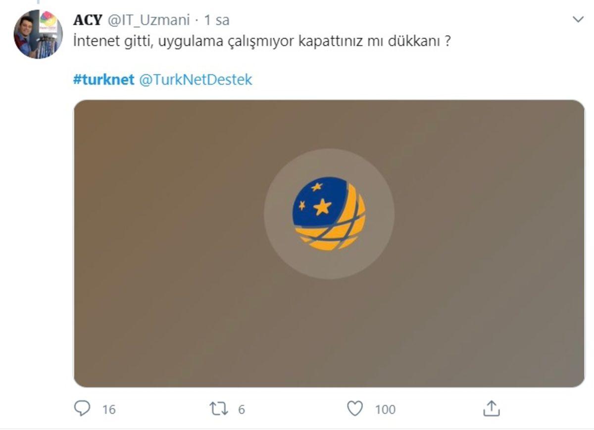 TurkNet Kullanıcıları, Ülke Genelinde İnternete Erişim Sorunları Yaşıyor