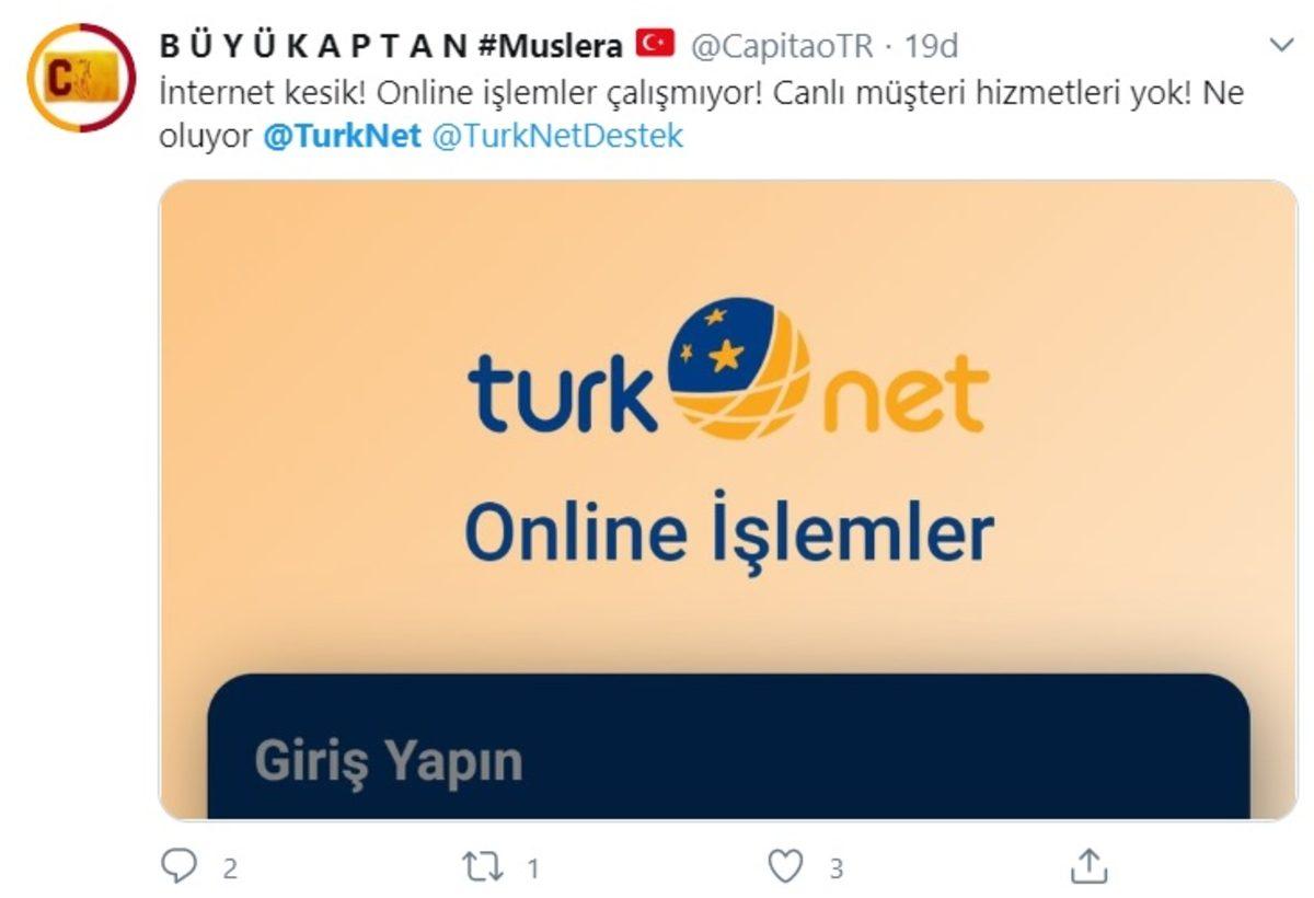 TurkNet Kullanıcıları, Ülke Genelinde İnternete Erişim Sorunları Yaşıyor