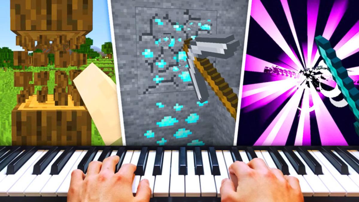 Bir Oyuncu, Yalnızca Piyano Tuşlarını Kullanarak Minecraft’ı Bitirdi (Video)