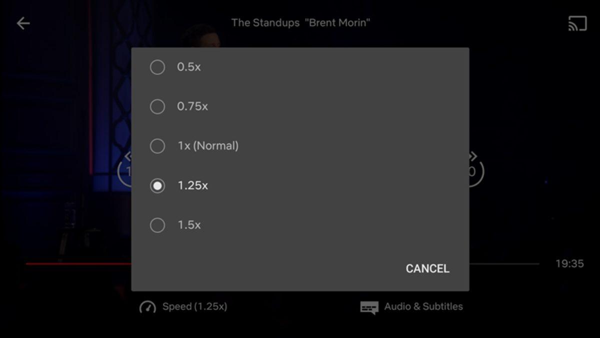 Netflix, Oynatma Hızı Özelliğini Android’de Test Ediyor