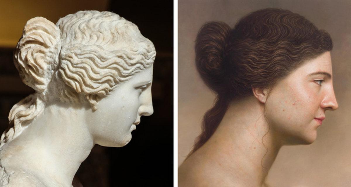 Ünlü Heykelleri Gerçek Hayata Döndüren Ressamın Muhteşem Çalışmaları