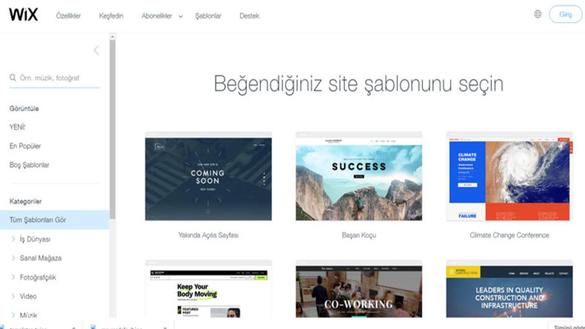 Wix Benzeri, 10 Ücretsiz Web Sitesi Kurma Platformu