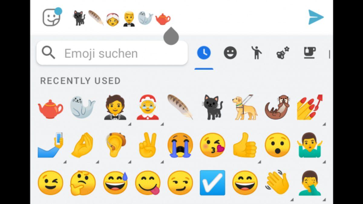 Gboard’a Yeni Android 11 Emojileri Geliyor