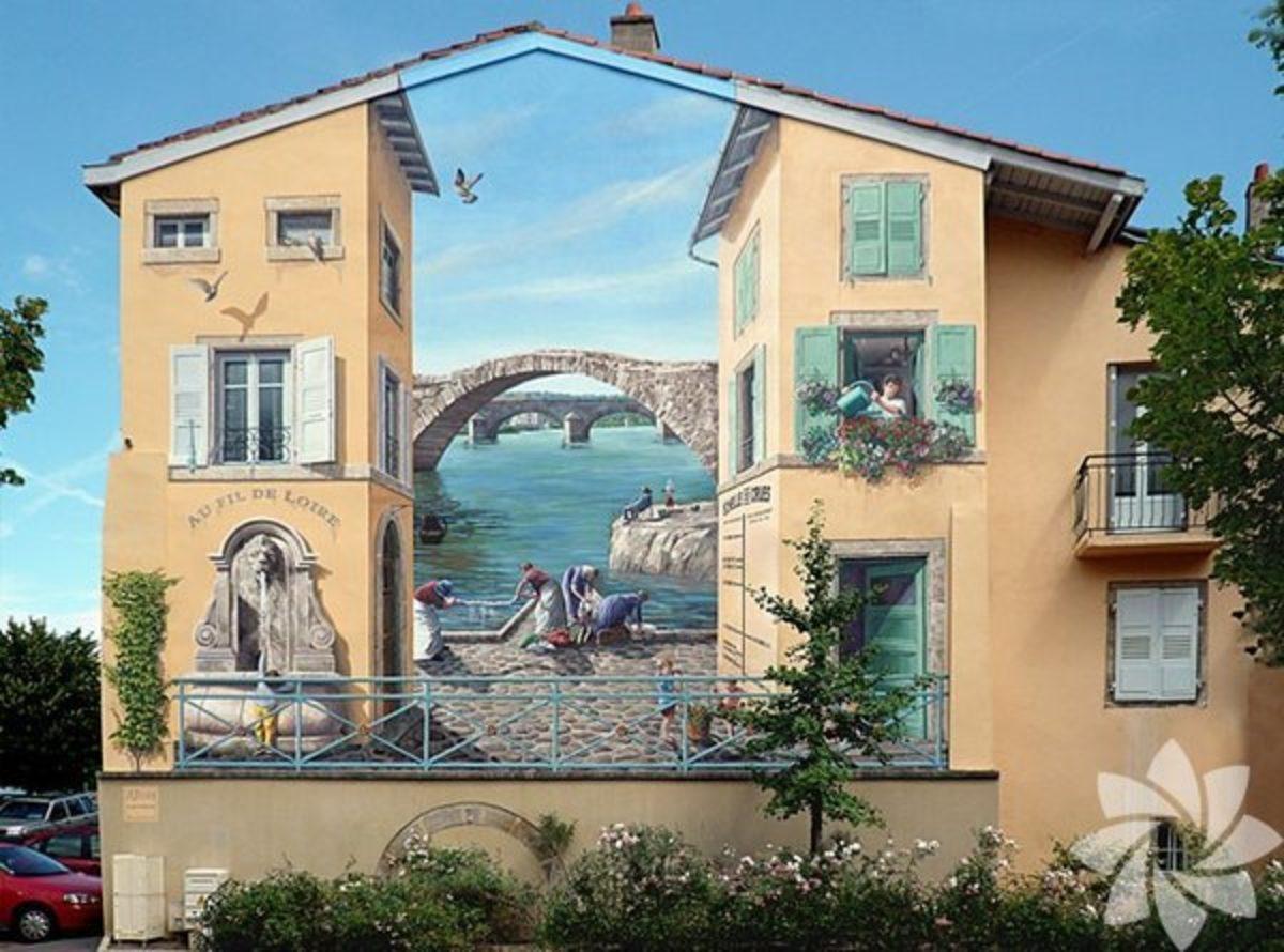 Koskoca Binaları Adeta Tuvale Dönüştüren 10 Başarılı Duvar Boyama Sanatı