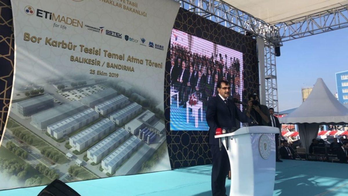 Türkiye’nin İlk Bor Karbür Tesisinin Temeli Atıldı