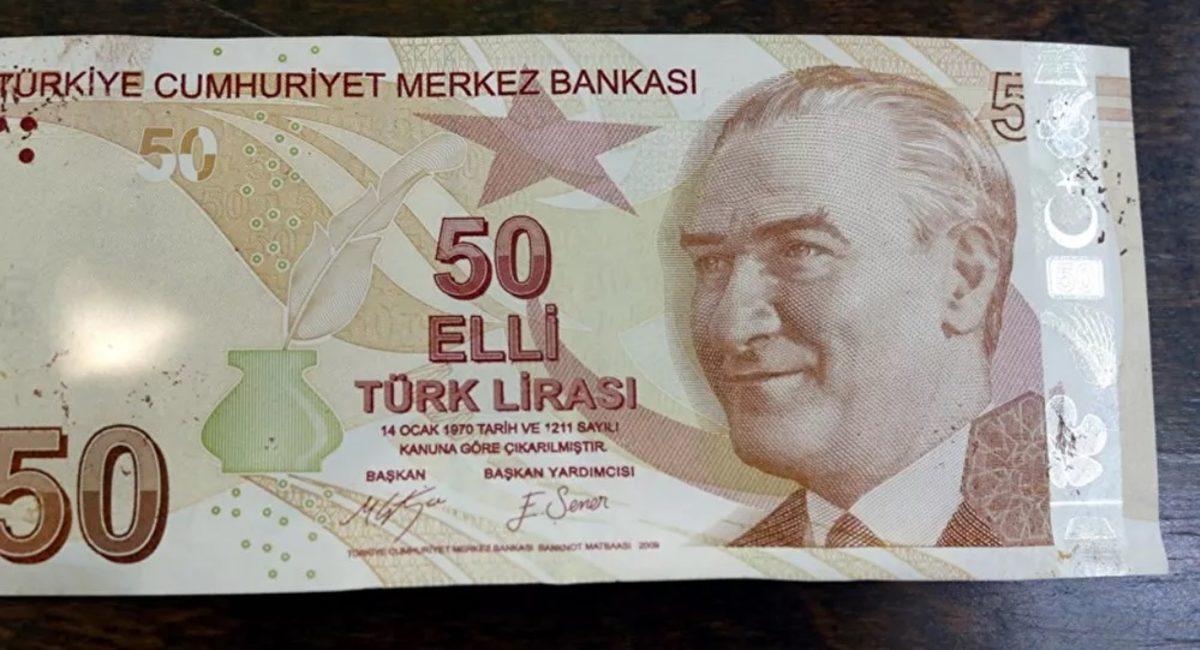 Hatalı Basılmış 50 TL’lik Banknota 75 Bin TL Teklif Ediliyor