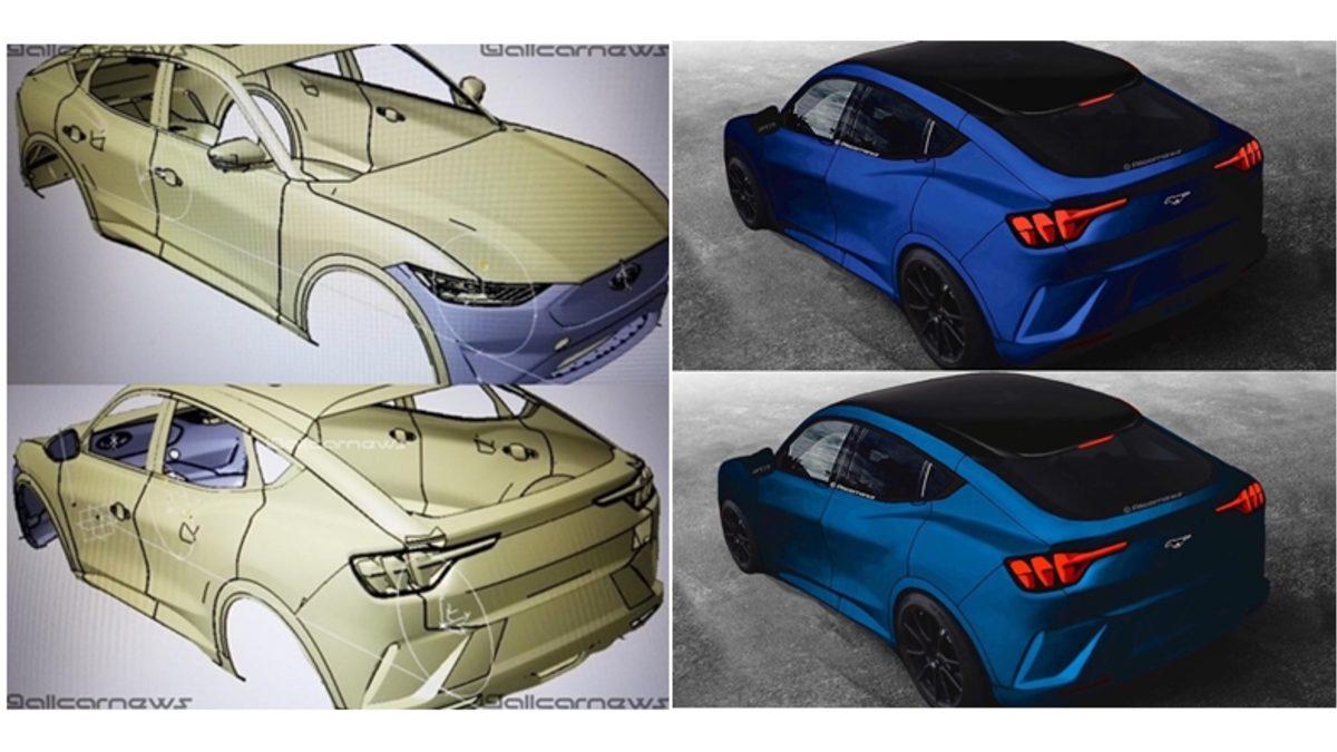 Ford Mustang’in Elektrikli SUV Modelinin Tasarımı Ortaya Çıktı