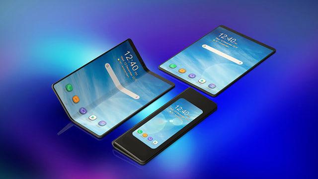Samsung’un Yeni Bir Katlanabilir Ekranlı Telefon Üzerinde Çalıştığını Gösteren Patent