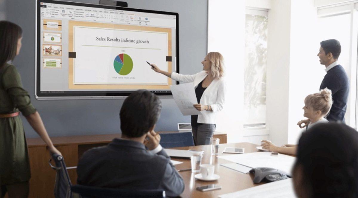 Sharp, Dünyanın İlk Skype Kurumsal Sertifikalı Windows İşbirliği Ekranını Tanıttı