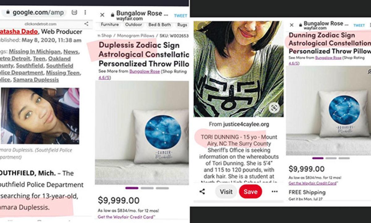 ABD’de Kaybolan Çocuklarla Aynı İsme Sahip Ürünler İnternetten Satışa Çıkarıldı: İşte Kan Donduran İddianın Detayları