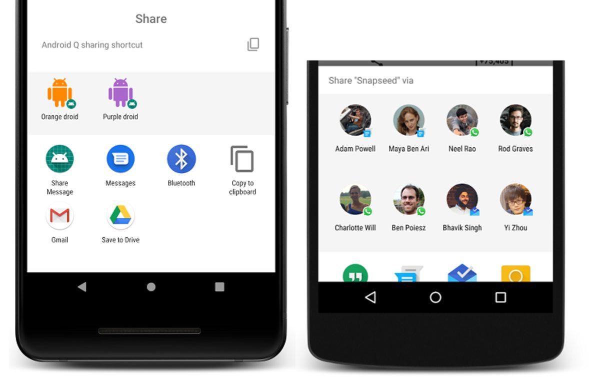 Android 10’un Paylaş Menüsü, Android 9’a Göre Çok Daha Hızlı Çalışıyor