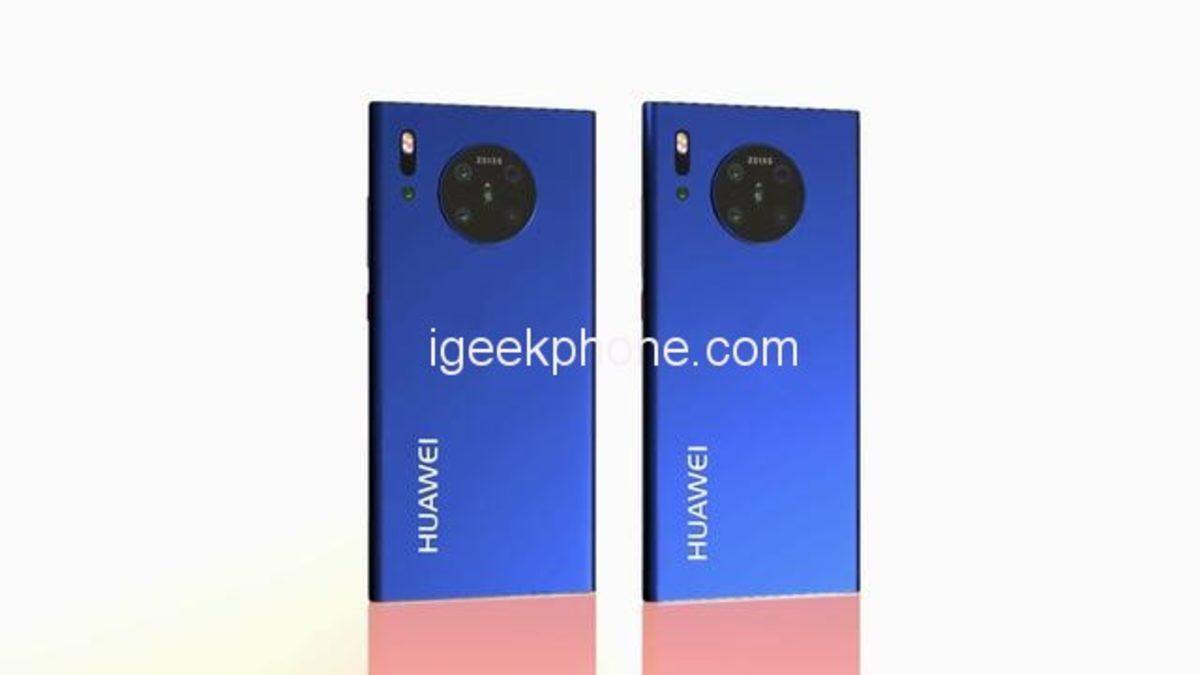 Huawei Mate 40 Pro İçin Oluşturulan 10 Kameralı Etkileyici Konsept