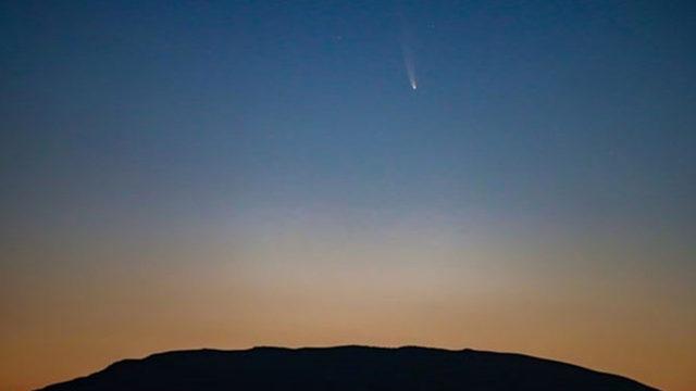 Çeyrek Asrın En Parlak Kuyruklu Yıldızı ’Neowise’, İstanbul ve Van’da Görüldü