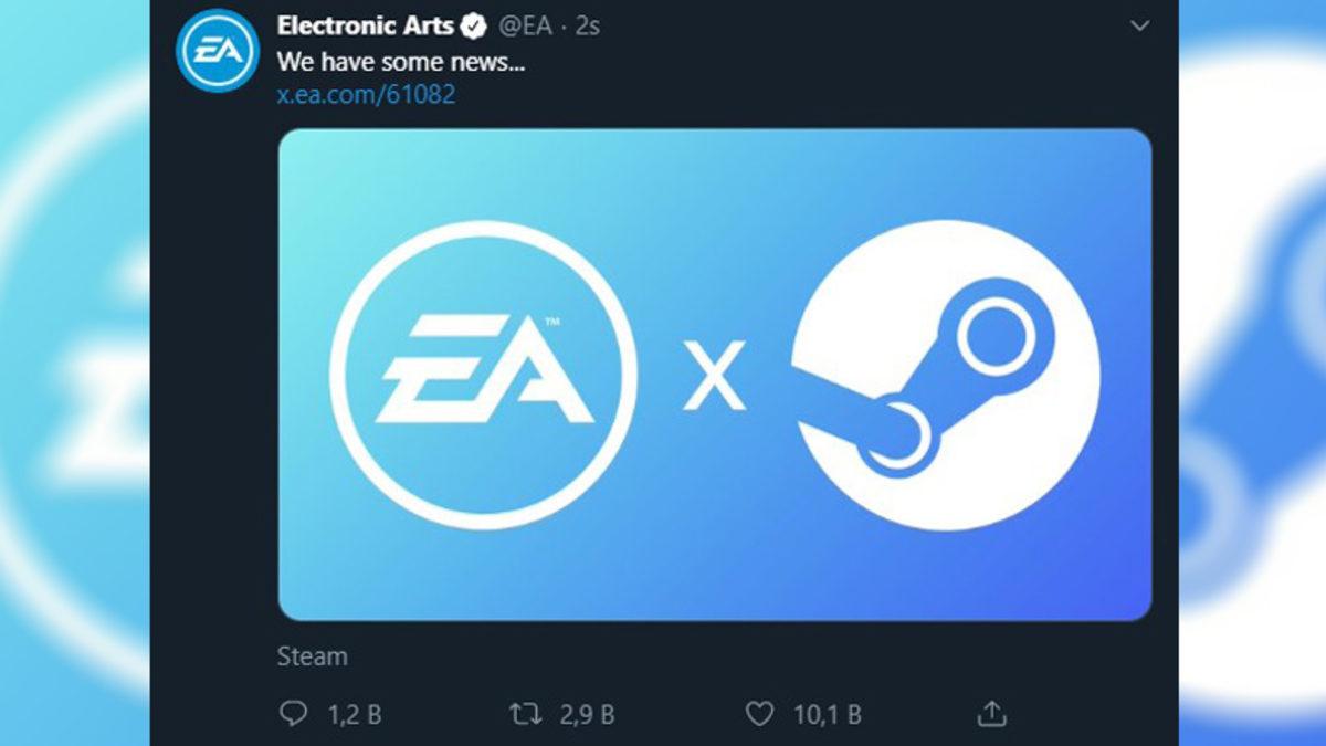 EA ile Steam Anlaştı: EA Oyunları Artık Steam’de Yayınlanacak