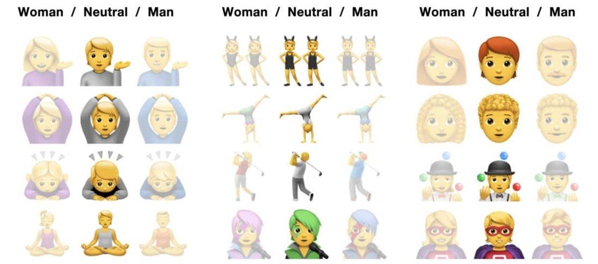iOS 13.2 Güncellemesiyle iPhone’lara Cinsiyetsiz Emojiler Geldi