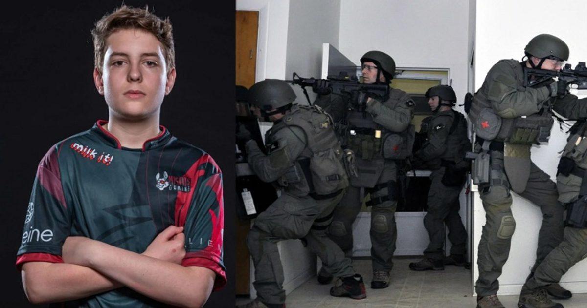 14 Yaşındaki Profesyonel Fortnite Oyuncusu, Yayın Sırasında Polis Baskınına Uğradı