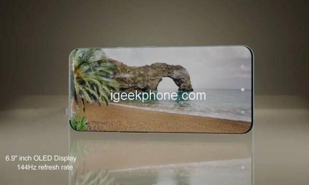 Xiaomi Mi 11’in Ekrana Gömülü Ön Kameralı Konsept Tasarımı