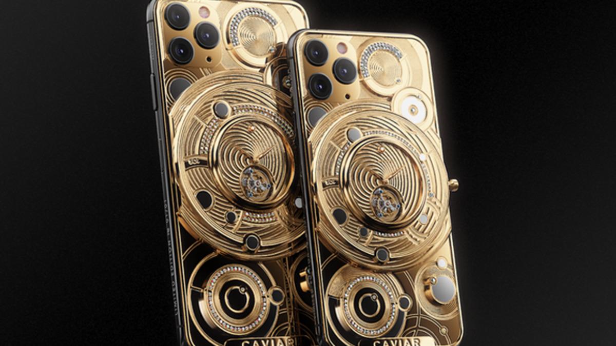Yarım Kilo Altın Kaplamalı, 400 Bin Liralık iPhone 11 Pro Tasarımı