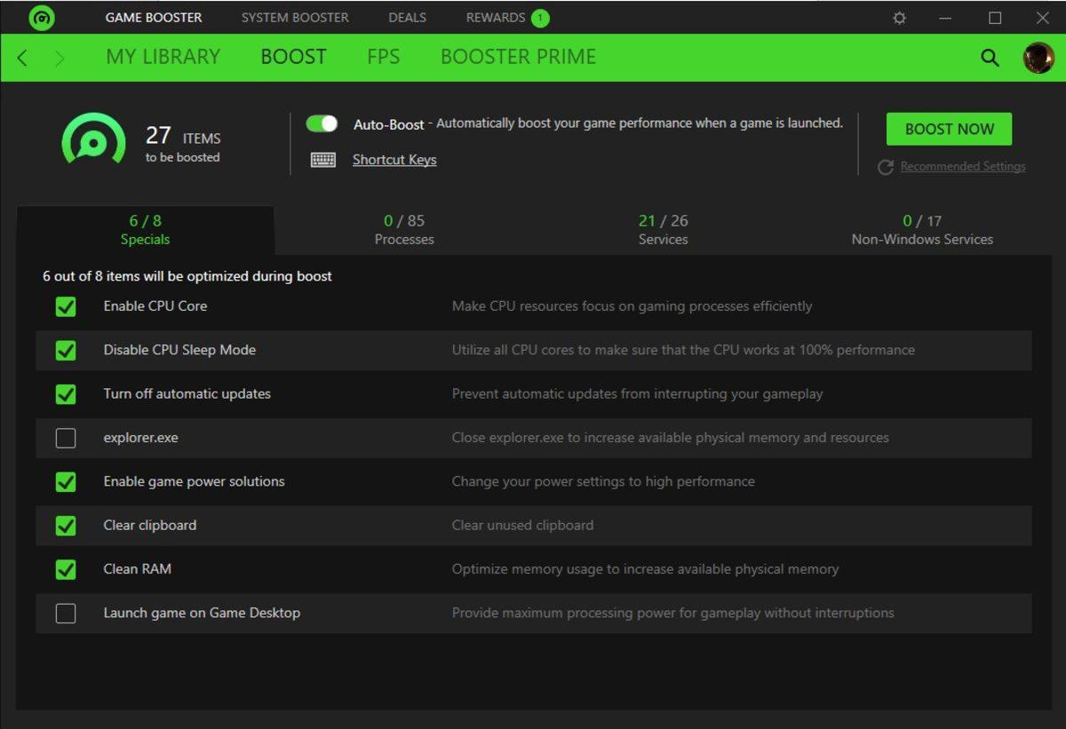Windows ve Android’de Oyun Performansını Artıran Uygulama: Razer Cortex