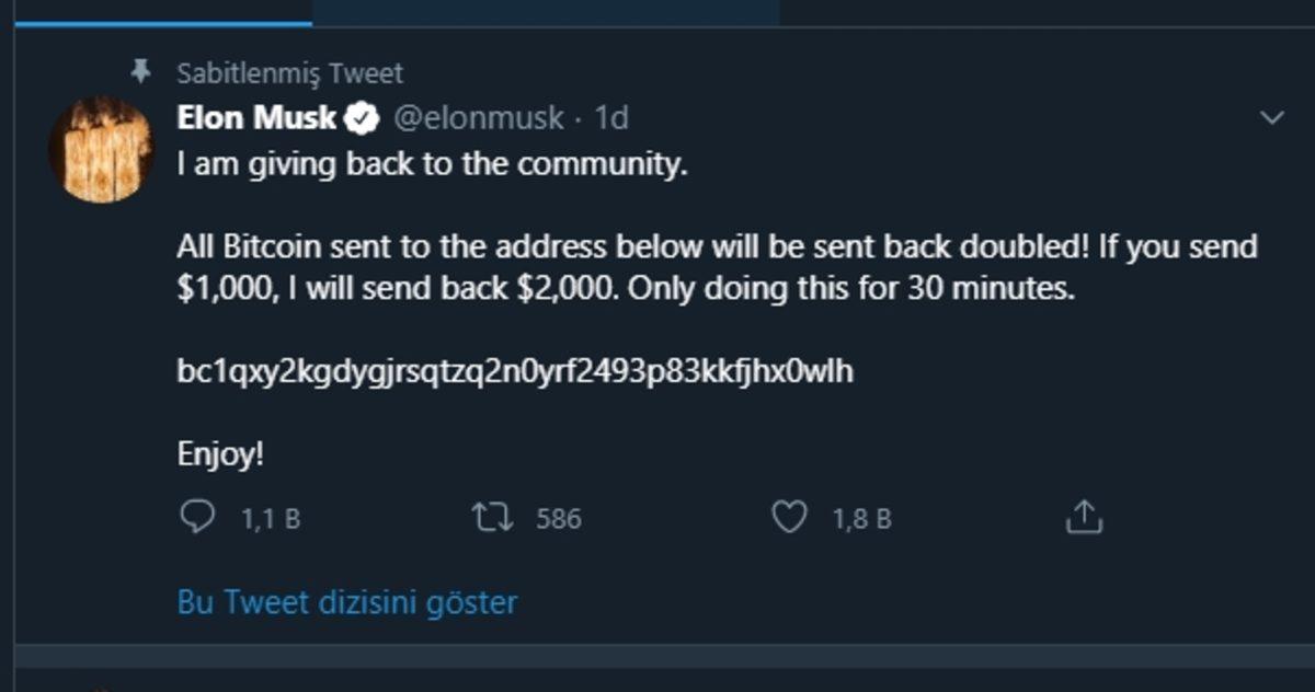 Elon Musk, Bill Gates Gibi İsimlerin Twitter Hesapları Çalındı: Hackerlar Kullanıcılardan Bitcoin İstiyor