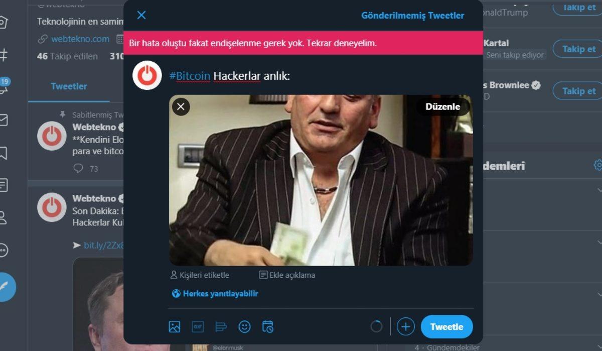 Hackerları Durduramayan Twitter, Doğrulanmış Hesapların Tweet Atmasını Engelledi